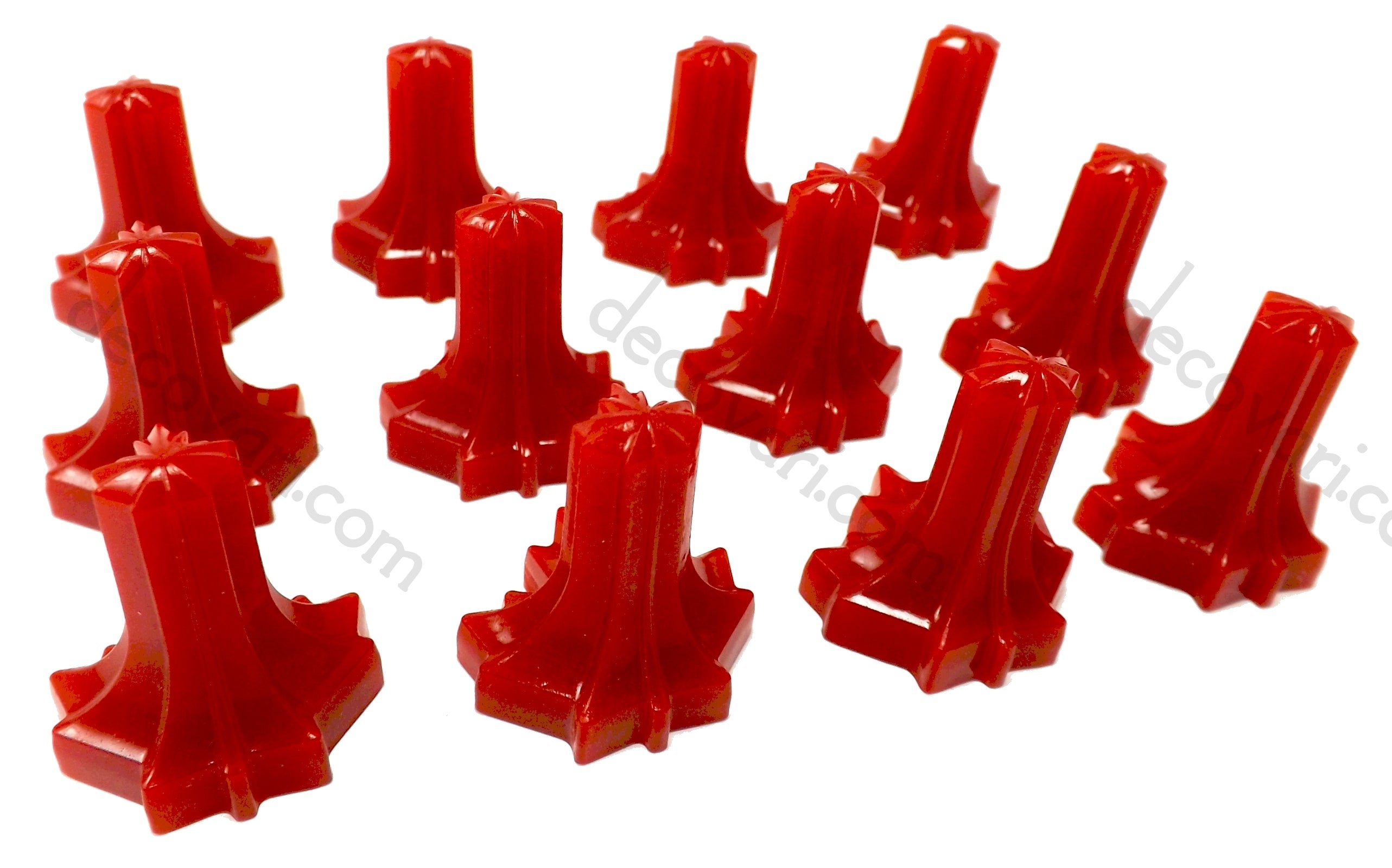 12-pc Magnetic Pushpin Set "Classic Red Maple"