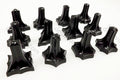 12-pc Magnetic Pushpin Set "Onyx"