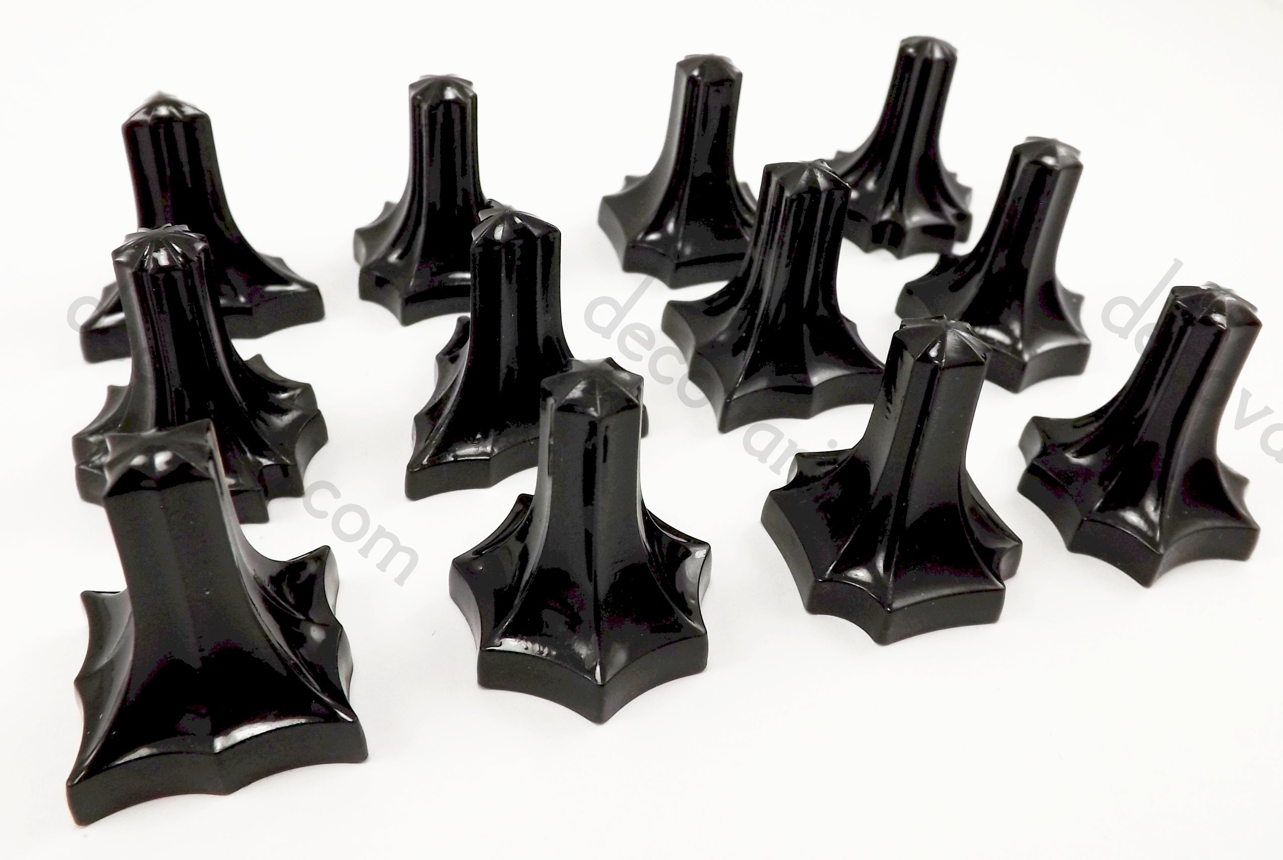 12-pc Magnetic Pushpin Set "Onyx"