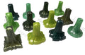 12-pc Magnetic Pushpin Set "Forest Greens"