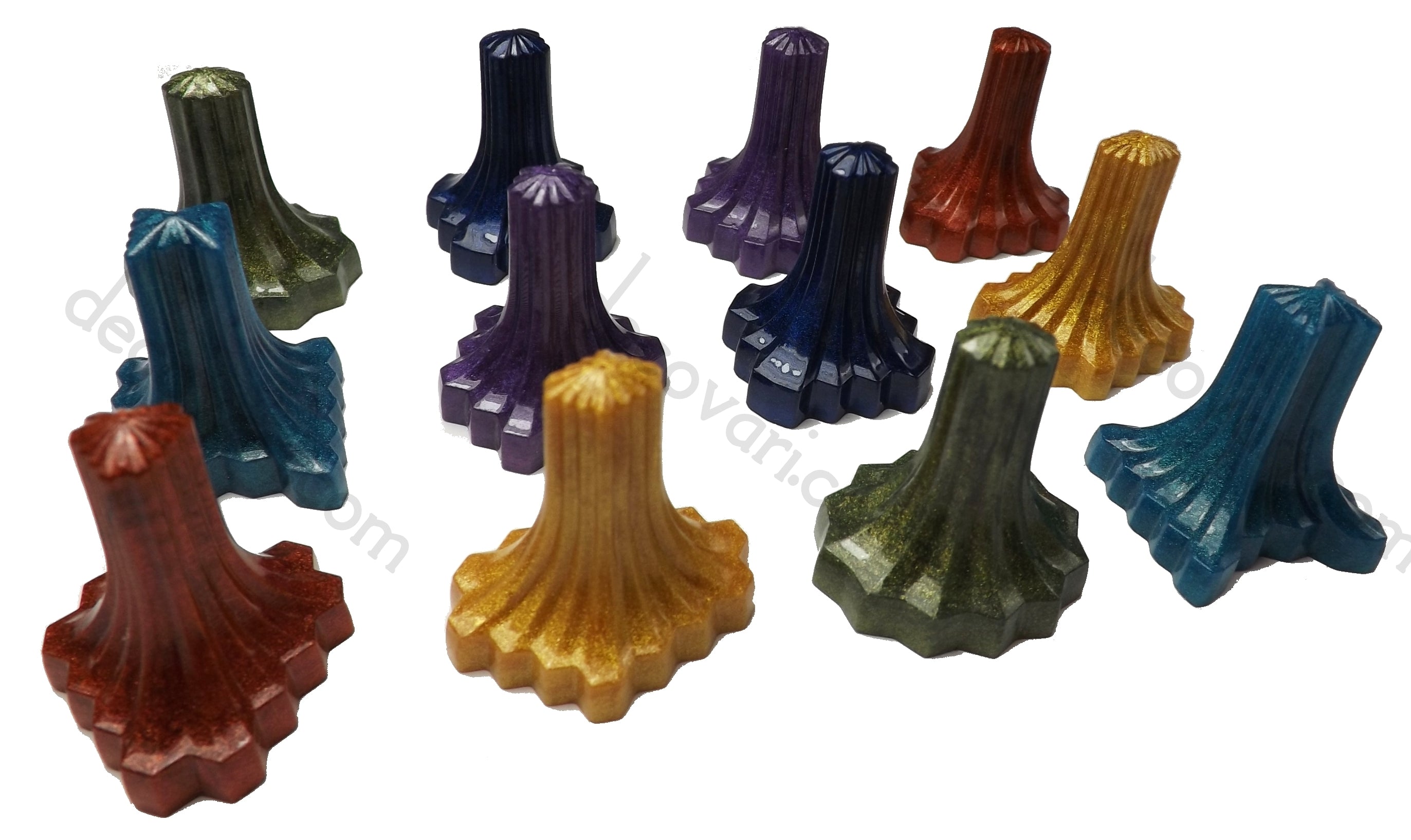 12-pc Magnetic Pushpin Set "Moderne Elegance"